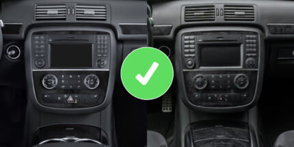 Junsun Radio do Mercedes R-Class W251 Carplay Android Auto Bluetooth RDS GPS