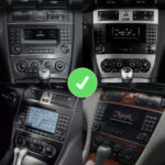 Junsun Radio do Mercedes W203 Facelift CarPlay Android Auto i Nawigacja