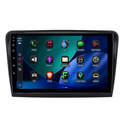 Junsun Radio 10 cali do Skoda Superb II CarPlay Android Auto Bluetooth