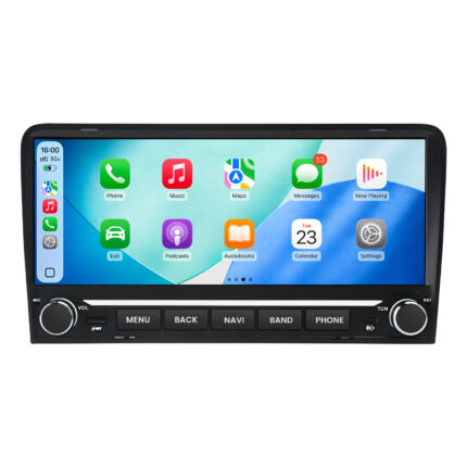 Radio Android 10 cali z CarPlay do Audi A3 8P – Junsun