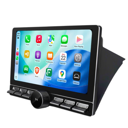 Radio Android V2 z pokrętłem do VW T5 Multivan, 10,6 cala – Junsun – 2