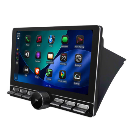 Radio Android V2 z pokrętłem do VW T5 Multivan, 10,6 cala – Junsun