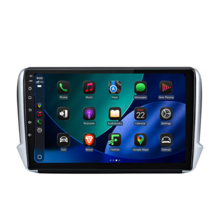 Radio Linux Peugeot 208 i 2008, ekran 10 cali, CarPlay – Junsun – 2