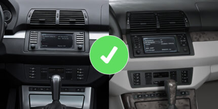 Radio Linux BMW E39 i X5 E53 9 cali z CarPlay – Junsun – 2