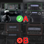 Radio Android V2 z pokrętłem do VW T5 Multivan, 10,6 cala – Junsun – 3
