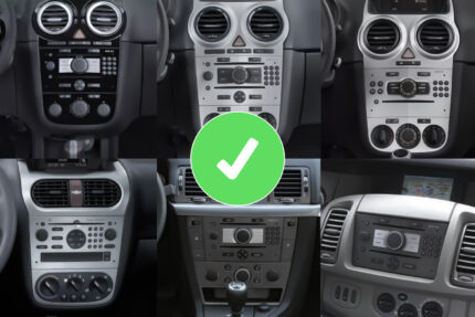 Radio Linux Opel Astra H Corsa D Zafira B 7 cali z CarPlay – Junsun – 2